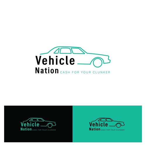 Vehicle Nation Seeks Logo For Junk Car Business. Design by smitadesign