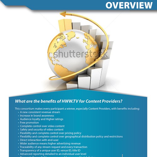 Create a corporate B2B brochure design Design by V.M.74