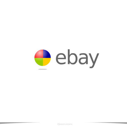 99designs community challenge: re-design eBay's lame new logo! Design por -Jason-