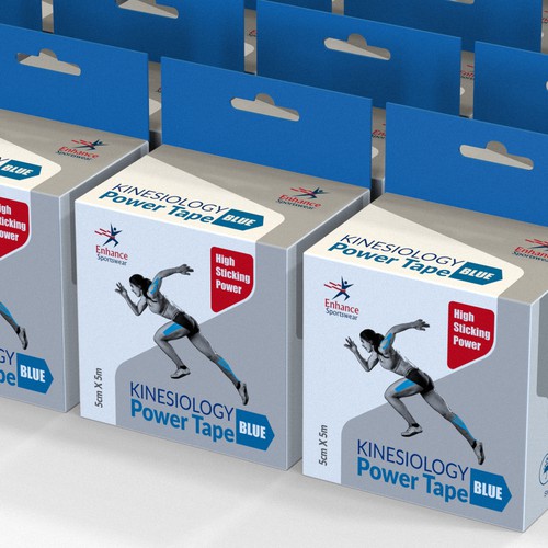 Design a Sports Tape Package Label - Quick turnaround Design by russell.the.ice