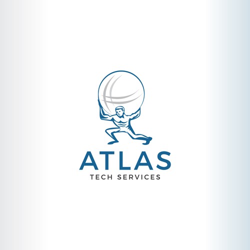 Guaranteed-  Create a logo and branding concept for Atlas Tech Services Design by AnamuArt