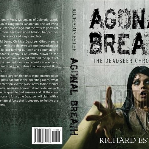 Create the cover for a chilling ghost story Design by LilaM