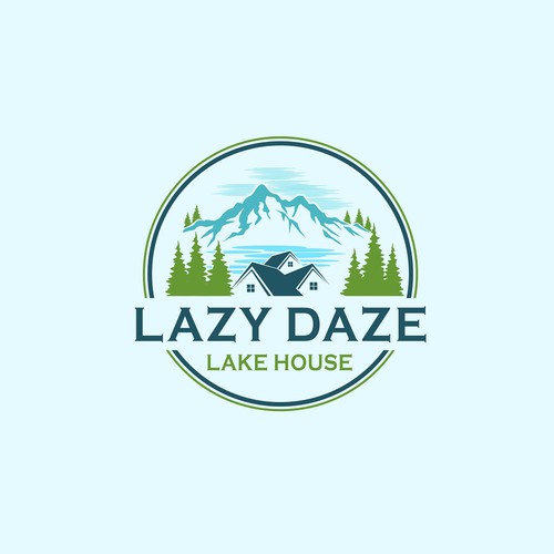 Lake House rental logo Design by LiLLah Design