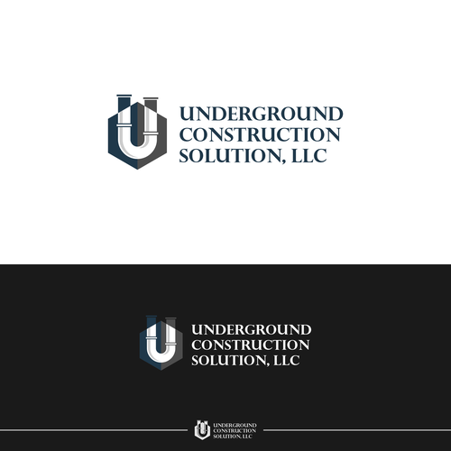 construction company logo Design by matadewa