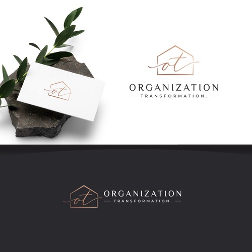 A neat & clean logo that makes people feel good & relaxed. For professional organizing bus Diseño de By Mi