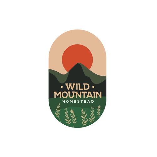 Artistic modern logo needed for a mountain-top flower farm. Design by rulasic