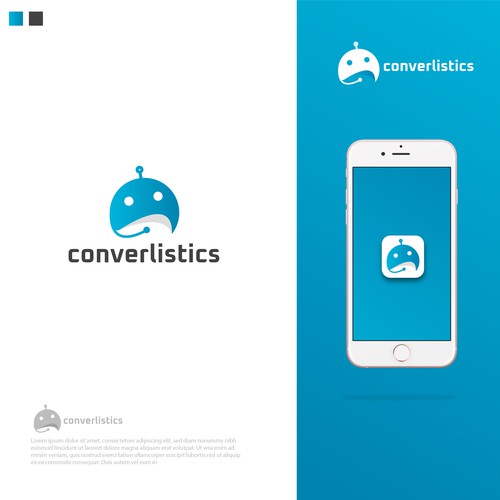 Chatbot logo Design by Saan creatives™