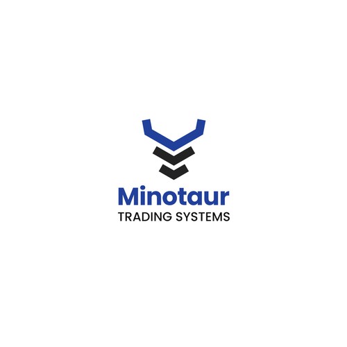 Powerful bull inspired logo for automated trading systems Design by Ars IK