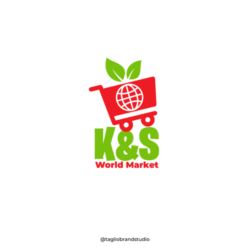 New Grocery Company Logo Design by –TaglioBrandStudio–