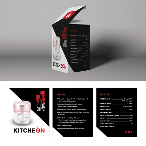 Love to cook? Design product packaging for a must have kitchen accessory! Diseño de Kat.Fil