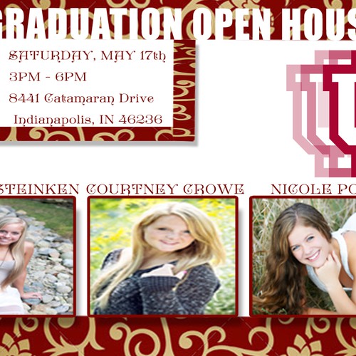 Graduation Open House Design by meshausa