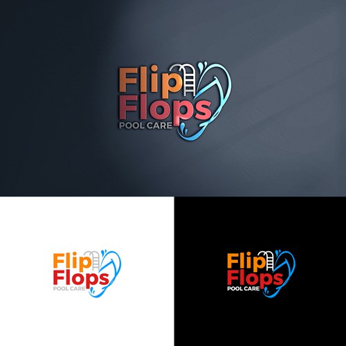 Design a fun bright logo for a pool cleaning and service company Design by Agent_P