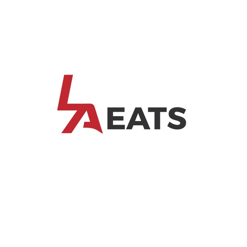 LA Eats-ontwerp door mow.logo