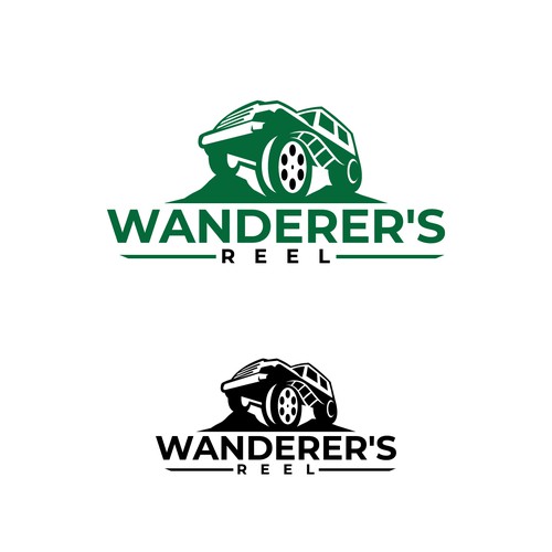 Wanderer's Reel logo (for Travel / Adventure YouTube channel) Design by ✅ LOGO OF GOD ™️