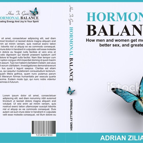 Cover Design for an Amazon Bestseller!Book Title "How to gain Hormonal
Balance" book Subtitle " Creating energy and joy  Design by crowzart designs