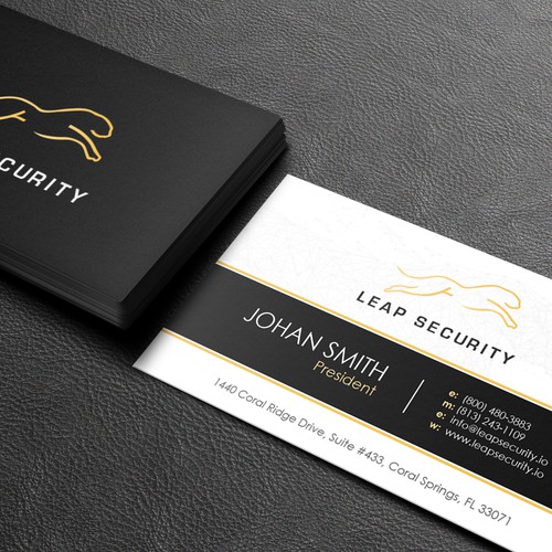 Hackers needing Minimal, Modern and Professional Business Cards....Be Creative!! Design by Zayden