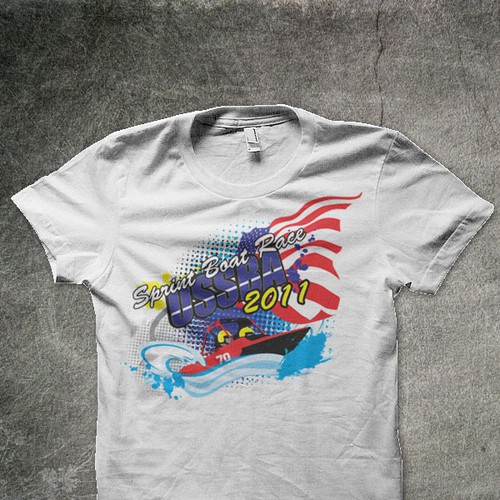 T-shirt design for Sprint Boat Racing | T-shirt contest