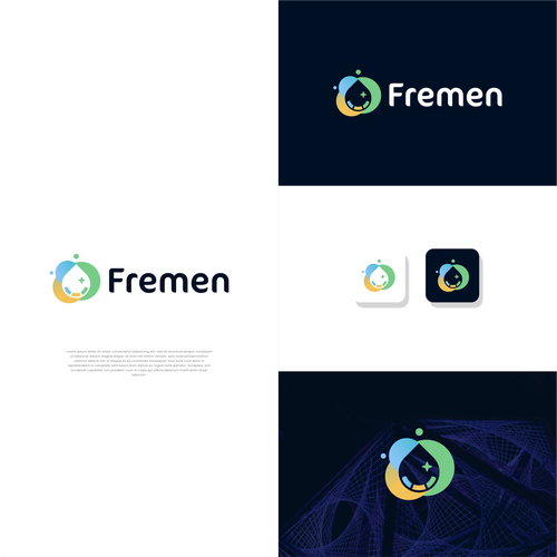 Fremen: sleek icon/logo for a biotech company developing a sustainable water collection and filtration system Design von tomijunkier