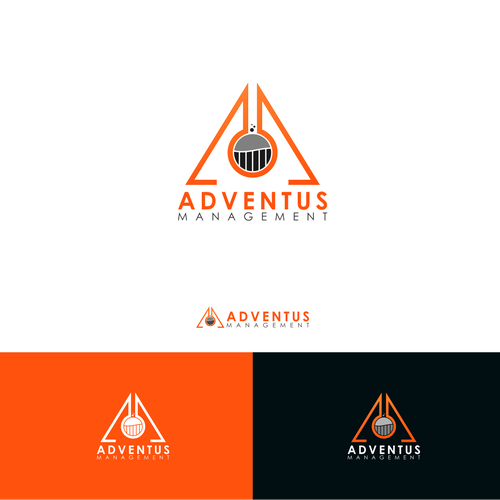 Logo for Adventus Management Design by Armed™
