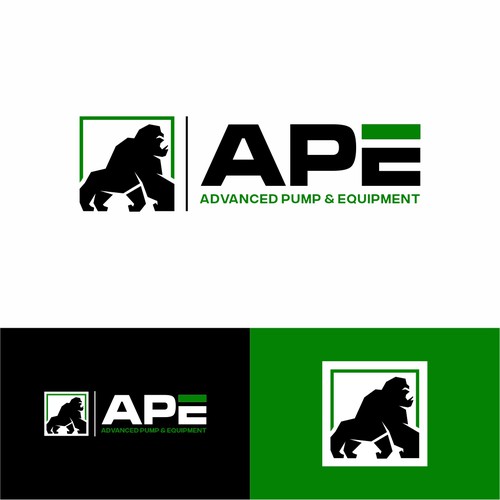 APE (Advanced Pump and Equipment) logo redesign Design by Aanz ✅