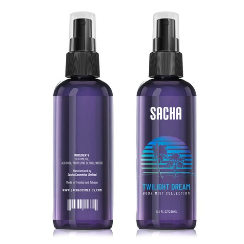 Sacha Body Mist Design by ve_sta