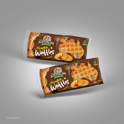 Waffle Packet Design Design by marketingmaster