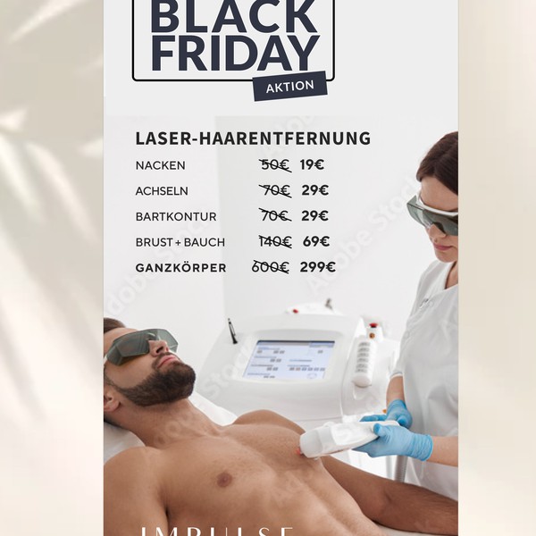 Design by TZ. Design titled "Social media design. Black Friday instagram stort"