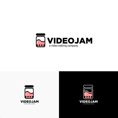 Cool logo for video editing company combining creativity and tech Design von Flat.std