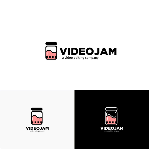 Cool logo for video editing company combining creativity and tech Design by Flat.std