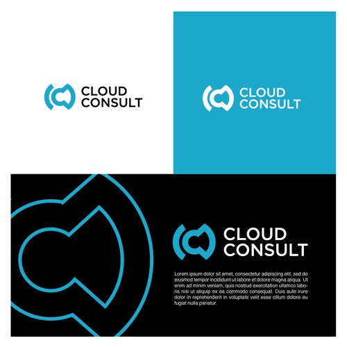 IT Services Logo, welches innovation und Sicherheit vermittelt Design by unreal studio