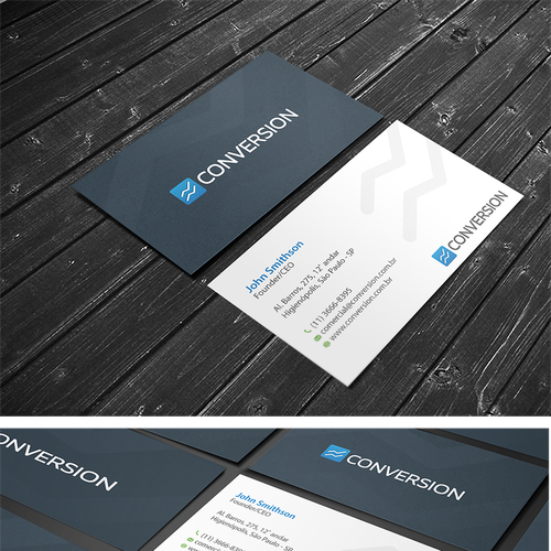 CartÃ£o de Visitas corporativo Design por conceptu