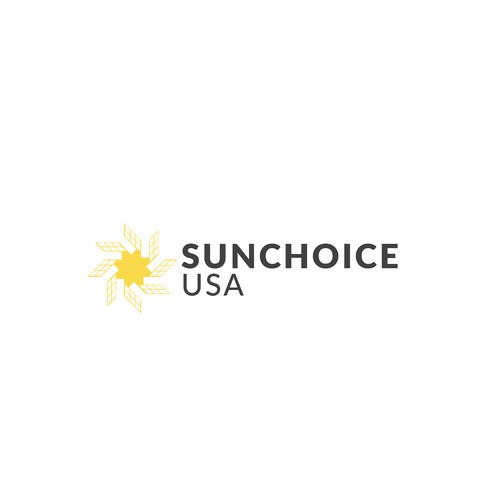 Solar Sales upscale logo  Design by Design Republik