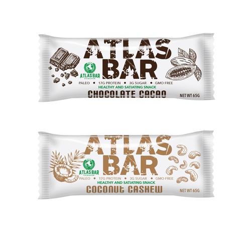 Protein Bar Needs Powerful New Packaging Design by YiNing