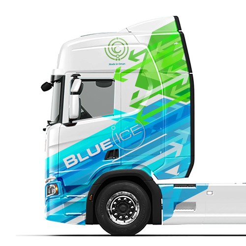 Wrapping Design for an Eco-Friendly Truck Design by ssrihayak