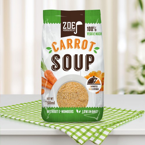 Modern / trendy soup packaging! Diseño de Darka V