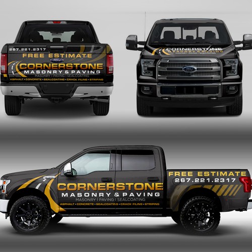 Truck wrap Design by ssrihayak