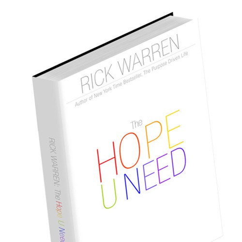 Design Rick Warren's New Book Cover Diseño de N A R R A