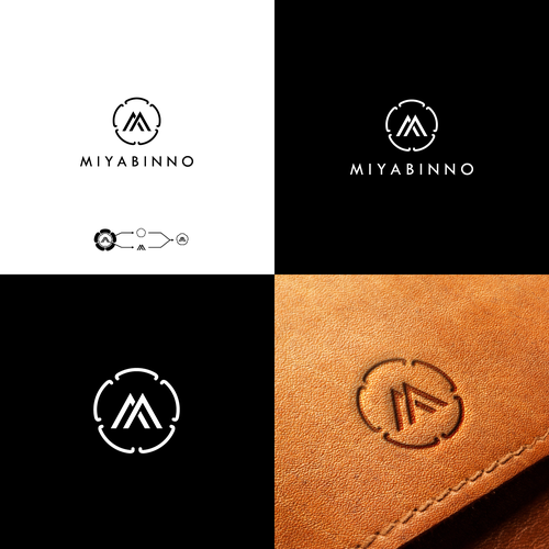 Traditional Japanese culture + innovative design new leather bag wallet brand Design by M!THUN