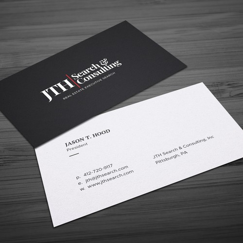 Design Business Card Design for Executive Search Firm di Hasanssin