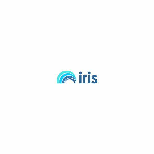 Logo for Iris, the decentralized alternative to social media giants Design by mugi.bathi