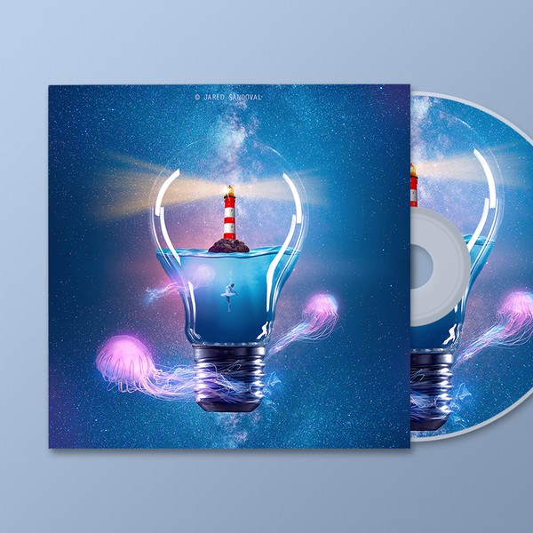 Design by Jared Sc titled "Surrealistic Album cover"