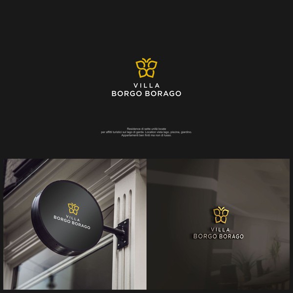 Design by embun suci titled "villa logo"