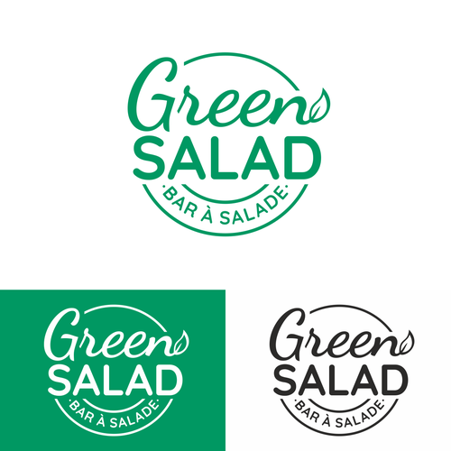 GREEN SALAD need his logo Design by Bender Design