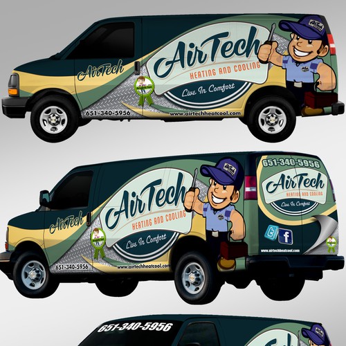 Create the next signage for Airtech heating and cooling Design by Syns&Graphix™