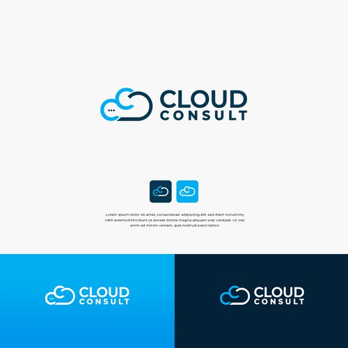 IT Services Logo, welches innovation und Sicherheit vermittelt Design by Bali Studio √