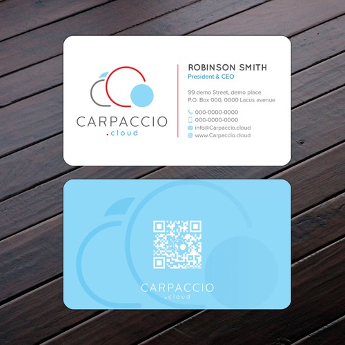Give more muscle to research with graphic ID for CARPACCIO.cloud Design by Felix SH