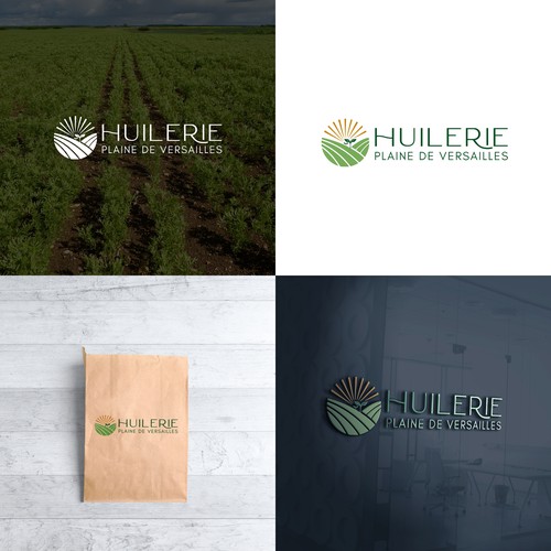 "Création logo production locale légumes et secs et huiles" winning Logo design by Studio Rose d'Autan