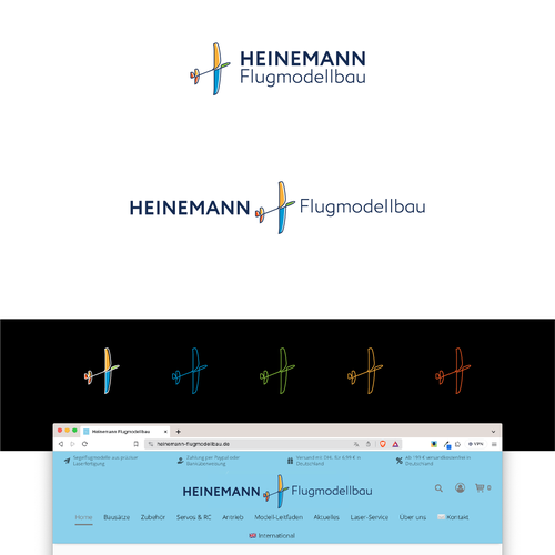 Create an engaging logo design for a model glider designer & manufacturer Design réalisé par matanomira