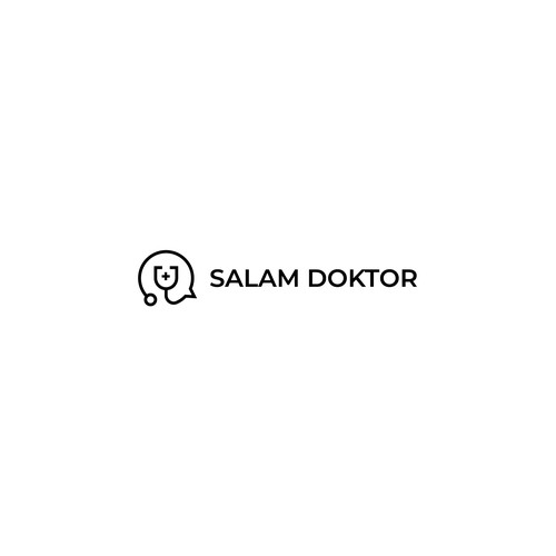 Logo for telemedicine project Design by Orbit Design Bureau