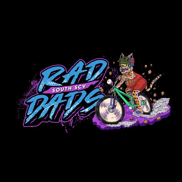 Design by Komodo Joe titled "Illustrative logo concept for bicycle club."